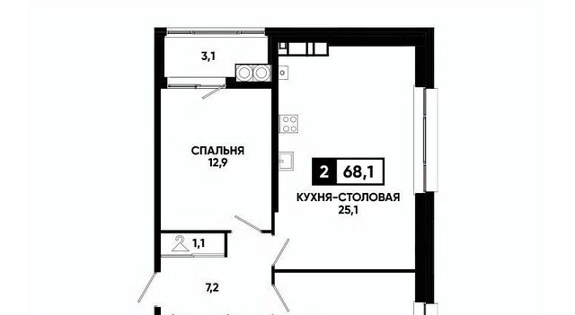 р-н Промышленный ул Андрея Голуба 14к/3 фото