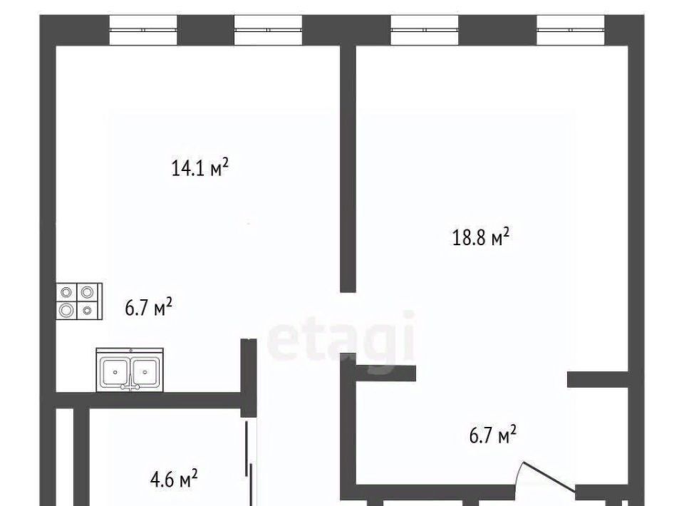 квартира г Москва ул Поварская 8/1к 1 Александровский сад фото 2