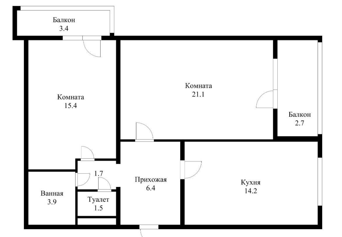 квартира г Краснодар р-н Карасунский пр-кт им. писателя Знаменского 6 мкр Почтовый» фото 4