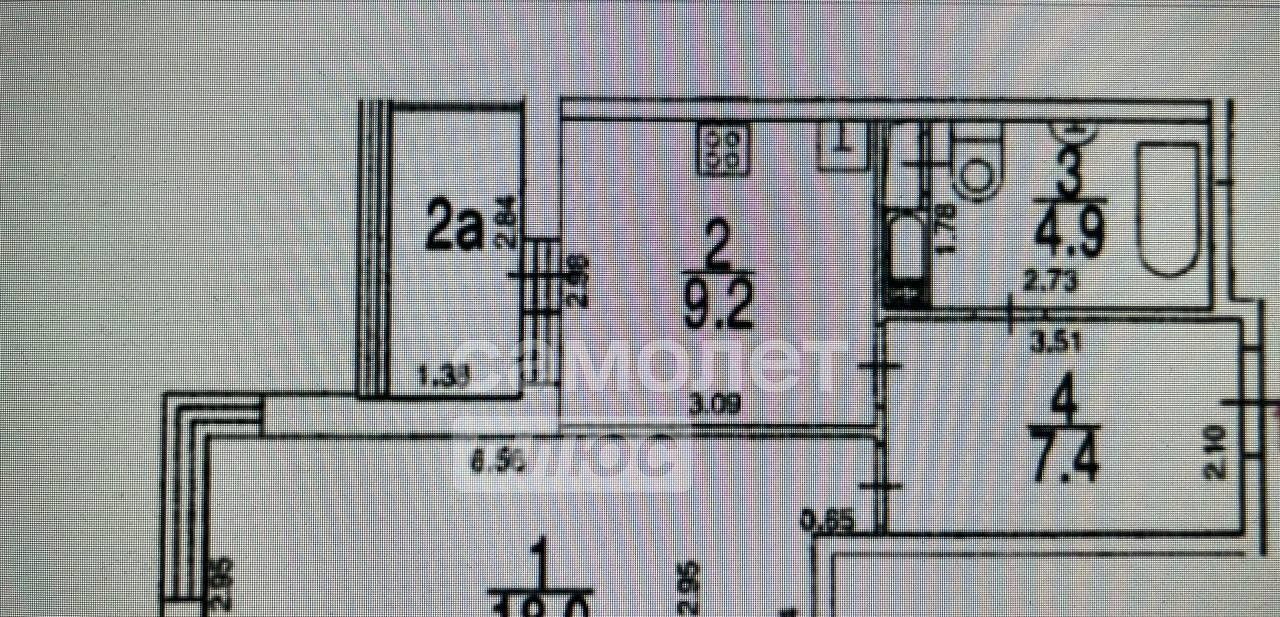 квартира г Москва метро Кунцевская ул Кастанаевская 65 муниципальный округ Фили-Давыдково фото 2