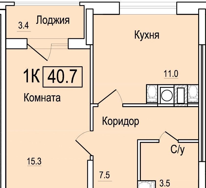 квартира г Смоленск р-н Заднепровский ул Восточная 1-я з/у 5 фото 1