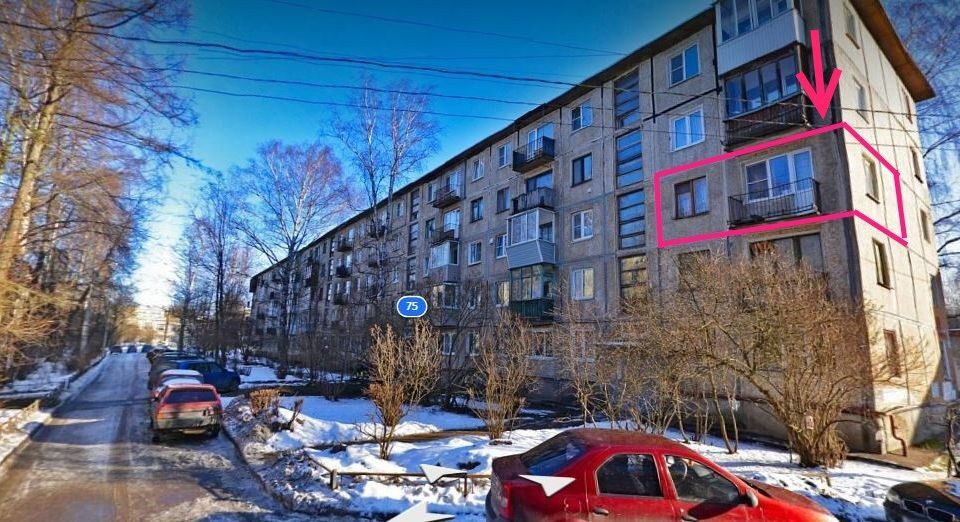 квартира г Санкт-Петербург пр-кт Металлистов 75 Калининский фото 1