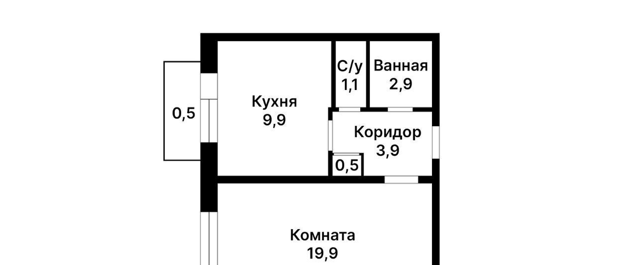 квартира г Москва метро Марьино б-р Мячковский 20к/2 муниципальный округ Марьино фото 2