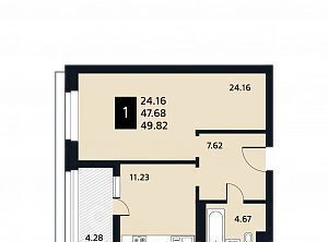 квартира г Губкинский мкр № 7 69 фото 1