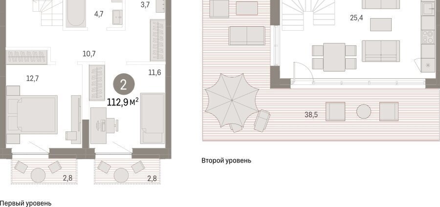 квартира г Новосибирск р-н Октябрьский Речной вокзал микрорайон «Евроберег» микрорайон Европейский Берег фото 2