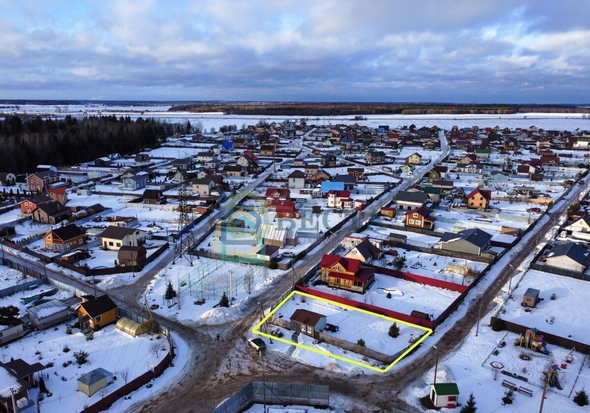 земля р-н Ломоносовский д Гостилицы Таллинское шоссе, 19 км, Гостилицкое сельское поселение, Весёлая ул, коттеджный пос. Прилесье фото 2