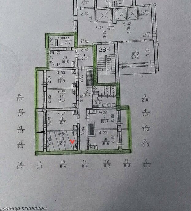 комната г Санкт-Петербург метро Проспект Просвещения пр-кт Культуры 31к/2 фото 11