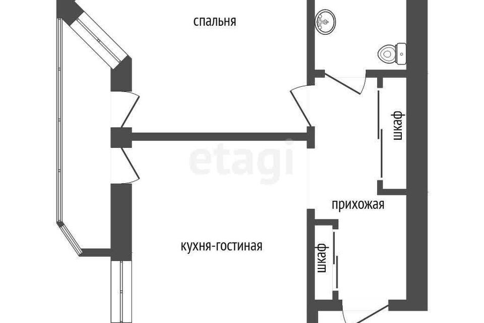 квартира г Ростов-на-Дону ул Восточная 7 Ростов-на-Дону городской округ фото 6