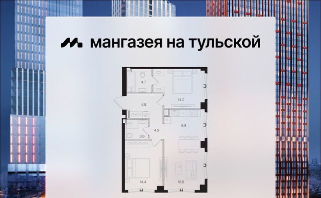 метро Тульская ЖК «Мангазея на Тульской» фото