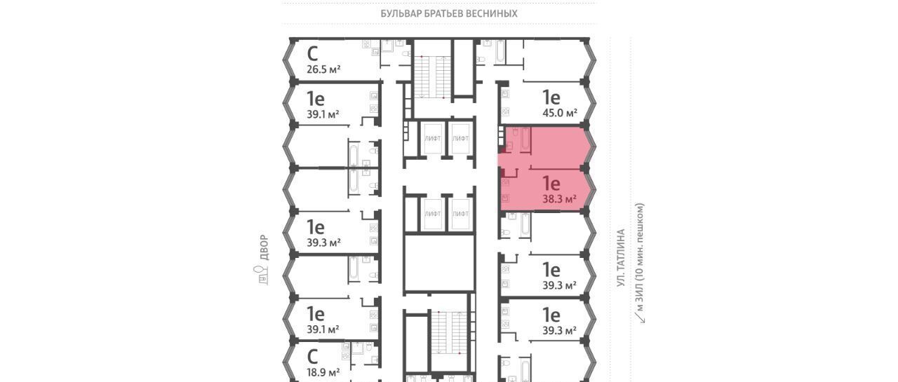 квартира г Москва метро Автозаводская ЖК «ЗИЛАРТ» 21/22 фото 2