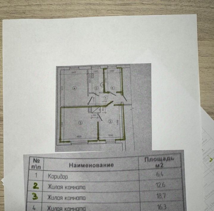 комната р-н Вичугский п Старая Вичуга ул Писарева 3 Старовичугское городское поселение фото 8