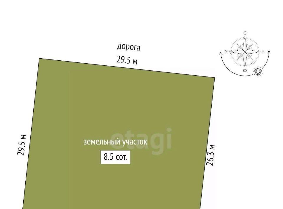 земля г Тюмень р-н Ленинский снт Яровское Ленинский административный округ фото 2