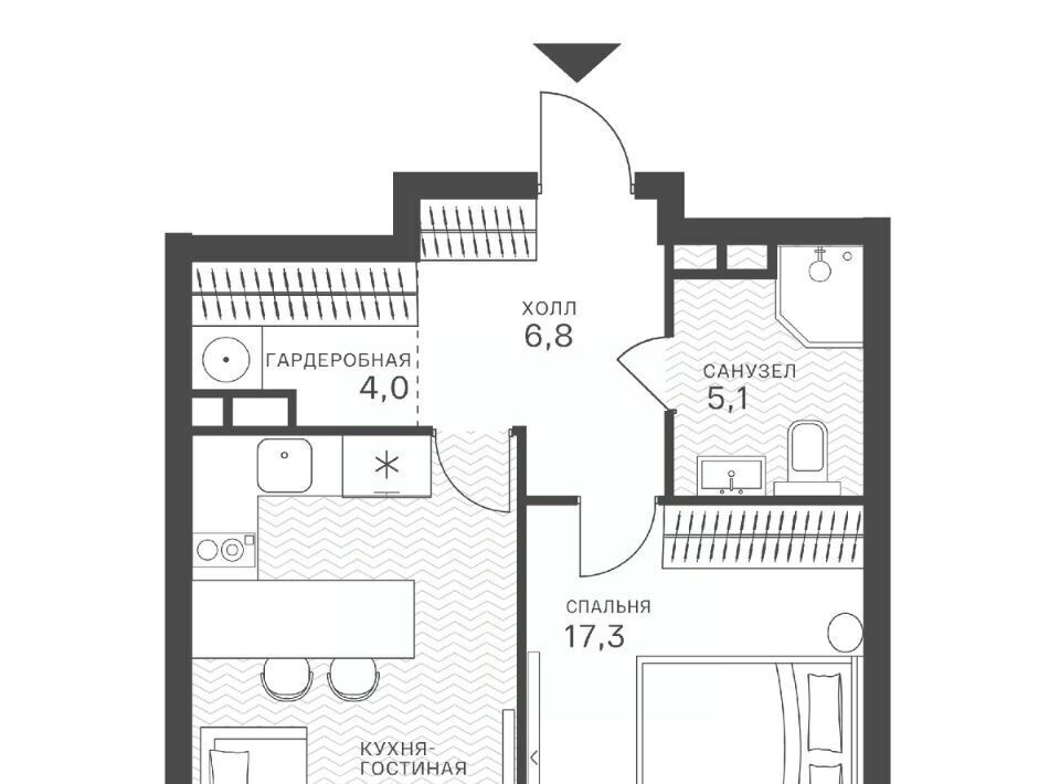 квартира г Москва метро Крылатское ул Крылатская фото 1