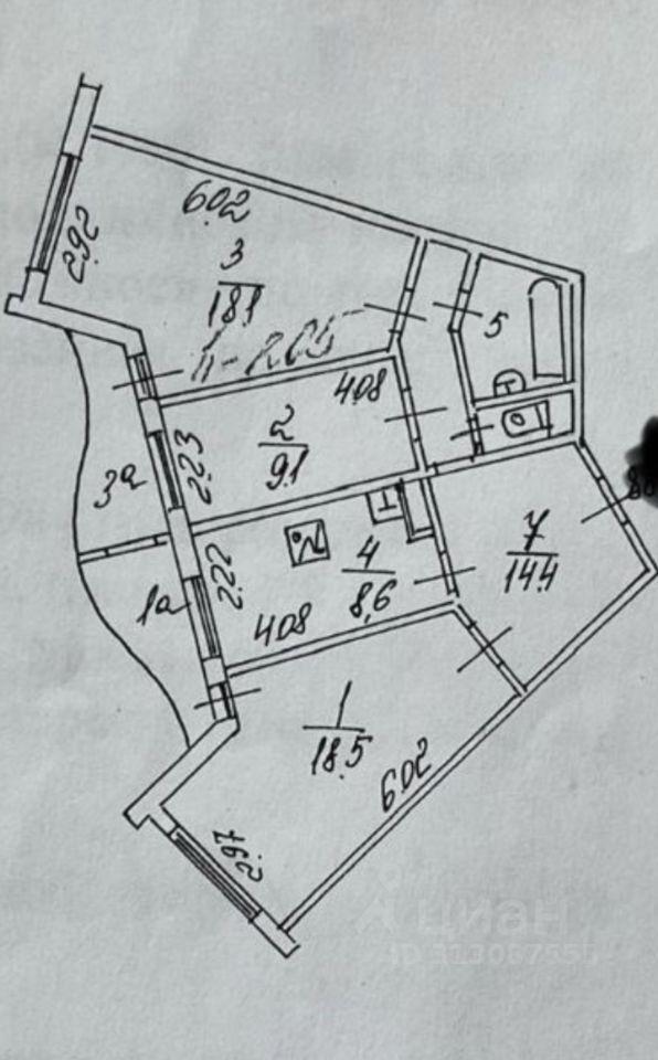 квартира г Москва метро Марьино ЮЗАО ул Люблинская 165/2 2-й мкр. Марьинского Парка, Московская область фото 10