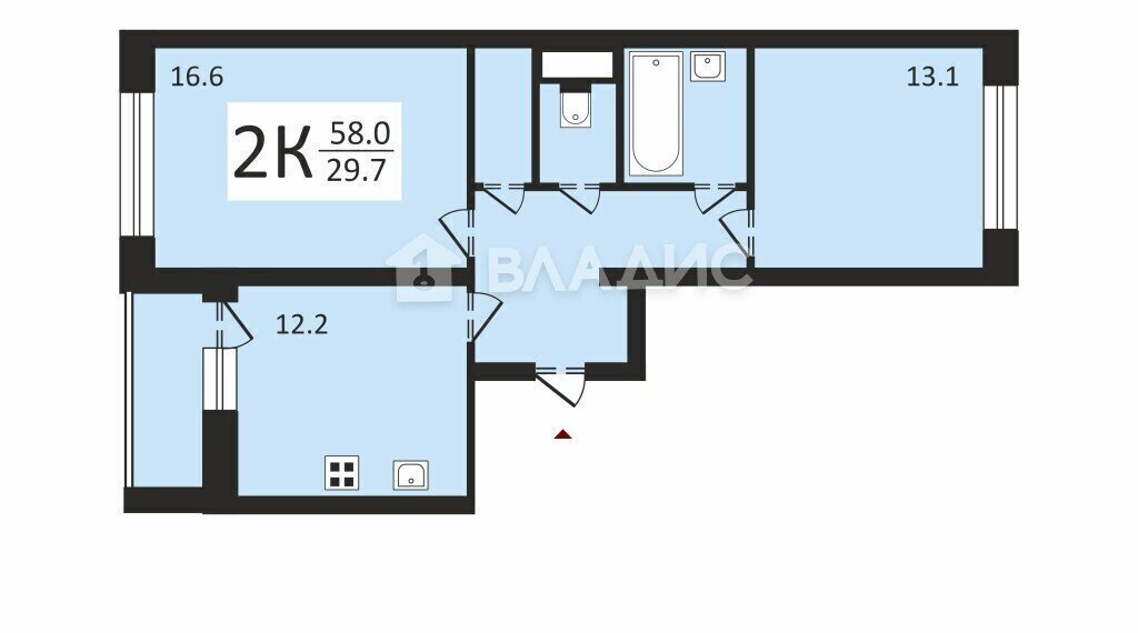 квартира г Москва ш Ленинградское 228к/3 Подрезково фото 2