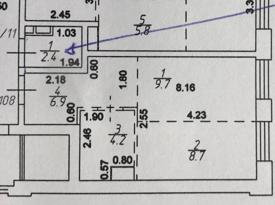 квартира г Москва метро Шаболовская апарт-комплекс «Level Донской» 4-й Верхний Михайловский проезд, 1 фото 9