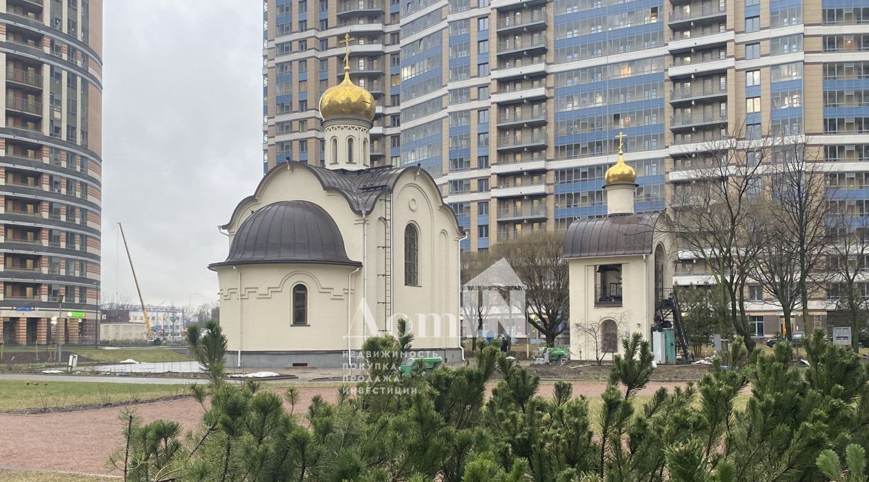 квартира г Санкт-Петербург метро Пионерская пр-кт Коломяжский 13к/3 округ Комендантский аэродром фото 12