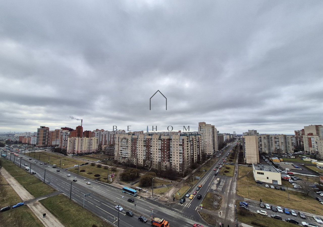 квартира г Санкт-Петербург метро Комендантский Проспект ул Гаккелевская 33к/1 округ Озеро Долгое фото 17