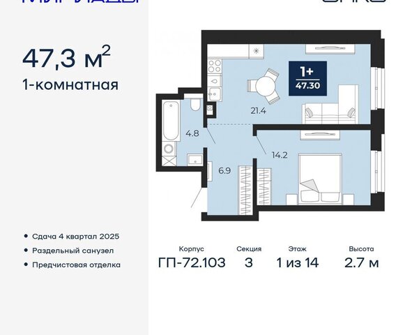 ЖК «Мириады» Ленинский административный округ фото