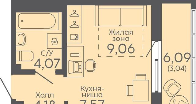 квартира микрорайон Новокольцовский Ботаническая Новокольцовский жилой комплекс фото