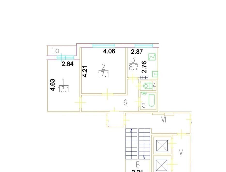 квартира г Москва метро Зябликово ул Тамбовская 10к/4 фото 20