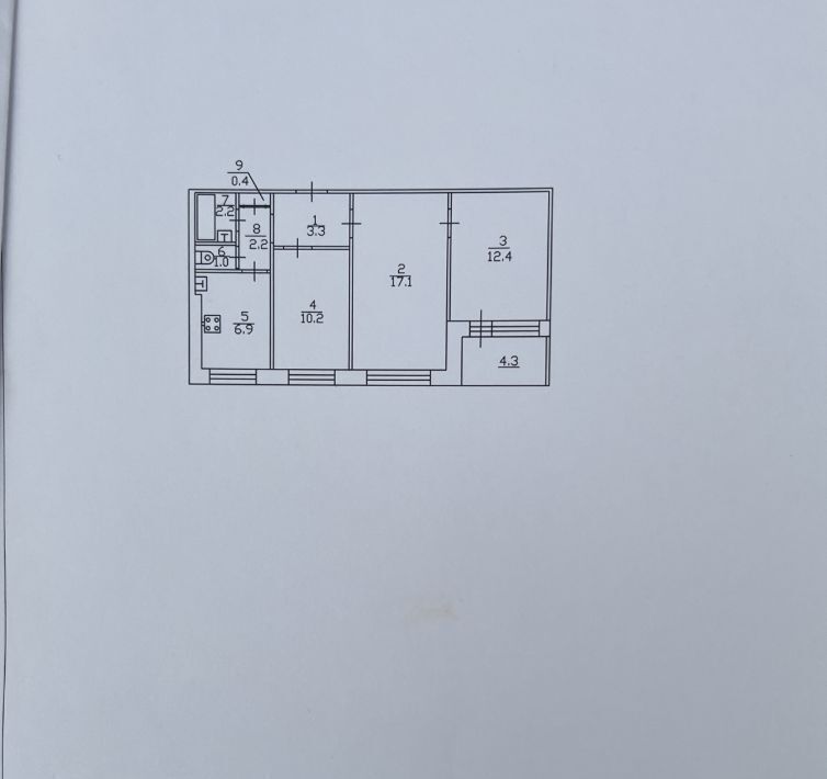 квартира г Саратов р-н Октябрьский ул Новоузенская 46/52 фото 32