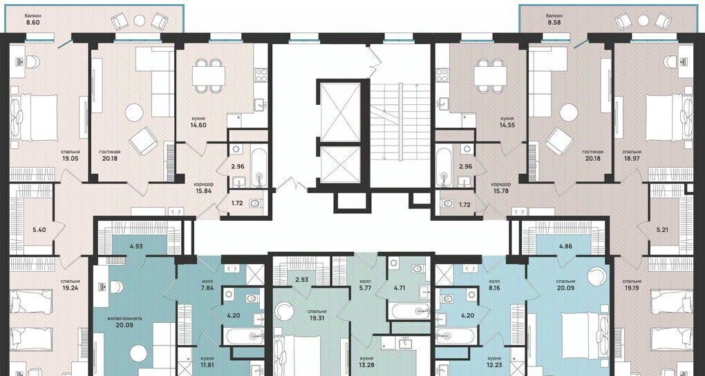 квартира г Архангельск Октябрьский ул Свободы 16 фото 2