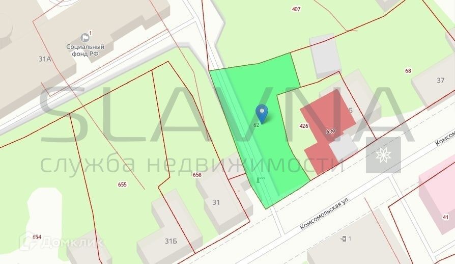 земля г Кострома Кострома городской округ, Фабричный фото 2