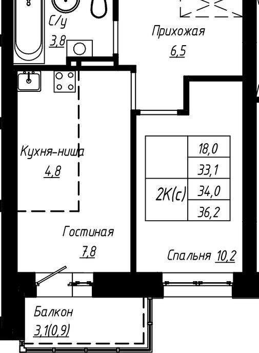 квартира г Барнаул р-н Центральный фото 1