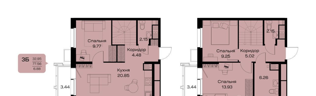 квартира г Сургут ул Семена Билецкого 11 44-й фото 1
