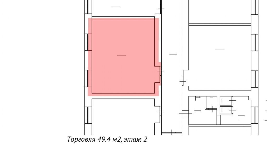 торговое помещение г Санкт-Петербург метро Бухарестская ул Салова 45 округ Волковское фото 4