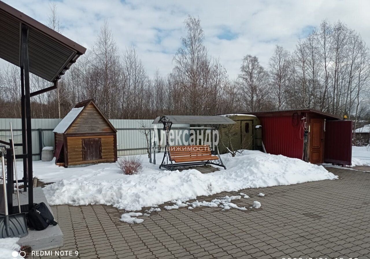 дом р-н Приозерский п Саперное Трасса Сортавала, 67 км, Ромашкинское сельское поселение, пос. при железнодорожной станции Лосево, Озёрная ул фото 6