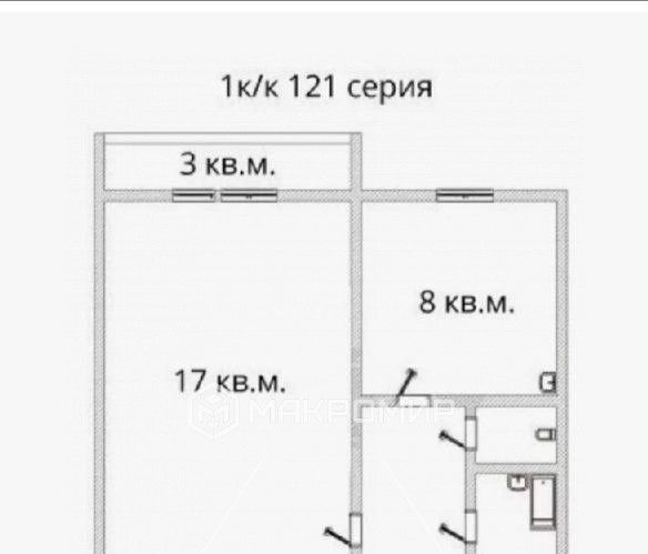 квартира г Челябинск р-н Тракторозаводский ул Мамина 23 фото 17