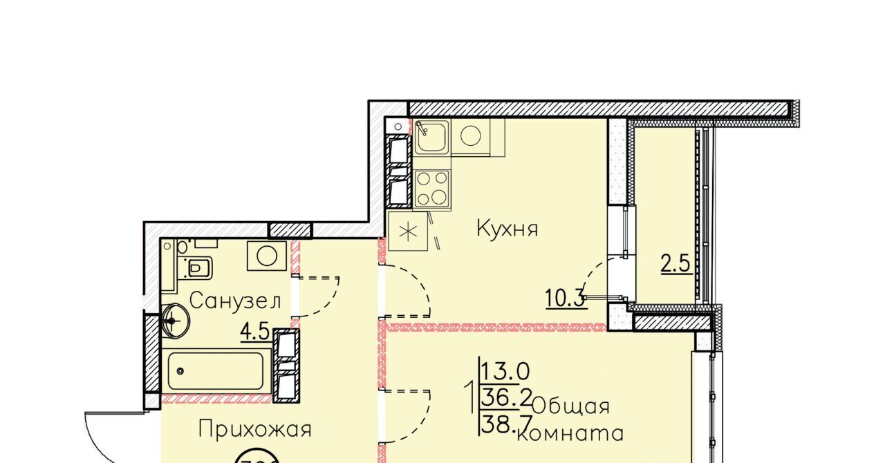 квартира г Энгельс р-н мкр Энгельс-9 фото 1