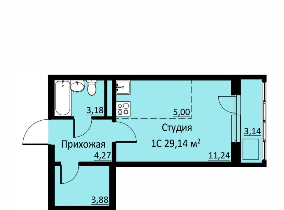 квартира р-н Пермский д Кондратово ул Водопроводная 6/1 фото 1