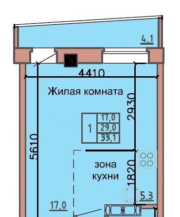 квартира г Абакан ул Ленинского Комсомола 24/2 фото 1