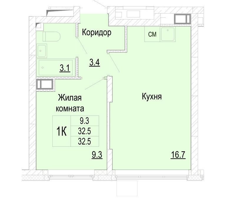 квартира г Нижний Новгород р-н Советский Автозаводская ЖК «Новая Кузнечиха» Нижний Новгород, жилой комплекс Новая Кузнечиха фото 1