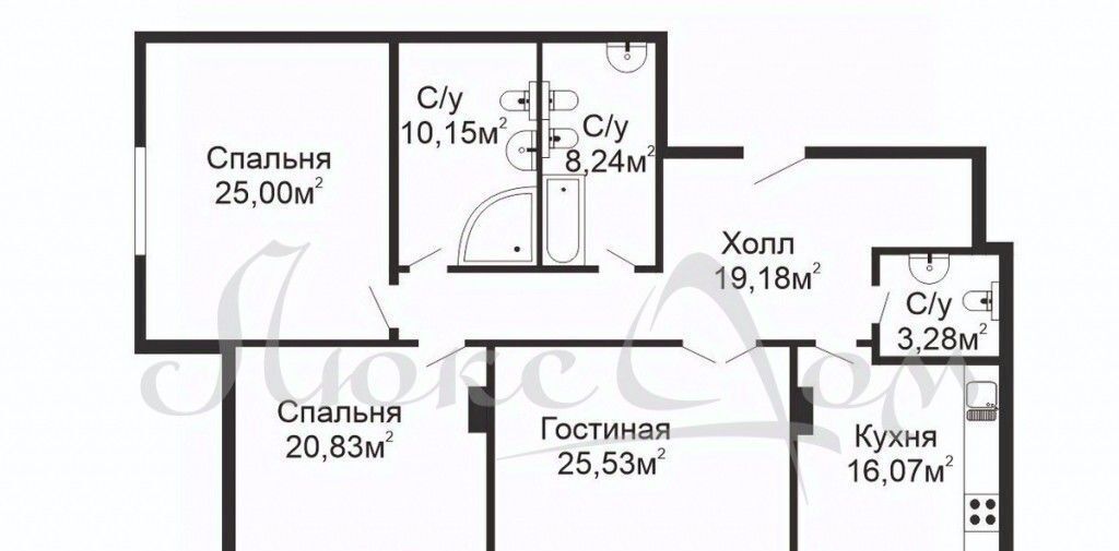 квартира г Москва метро Университет пр-кт Ломоносовский 25к/5 муниципальный округ Раменки фото 2