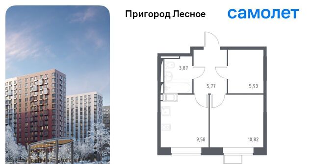 ЖК «Пригород Лесное» Зябликово, к 11. 1 фото