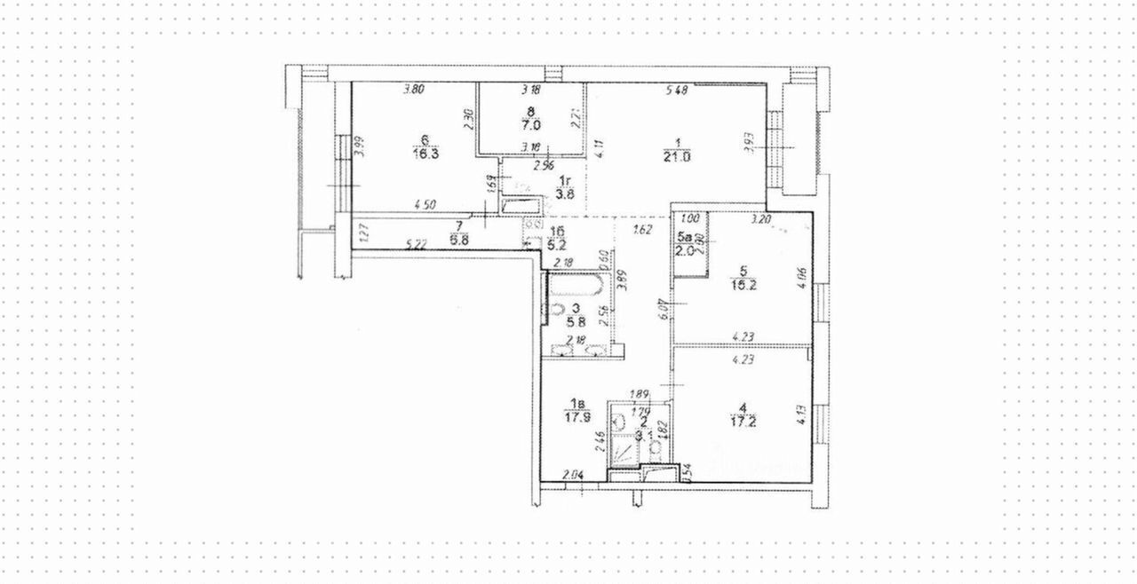 квартира г Москва метро Лужники ул Хамовнический Вал 36 фото 2