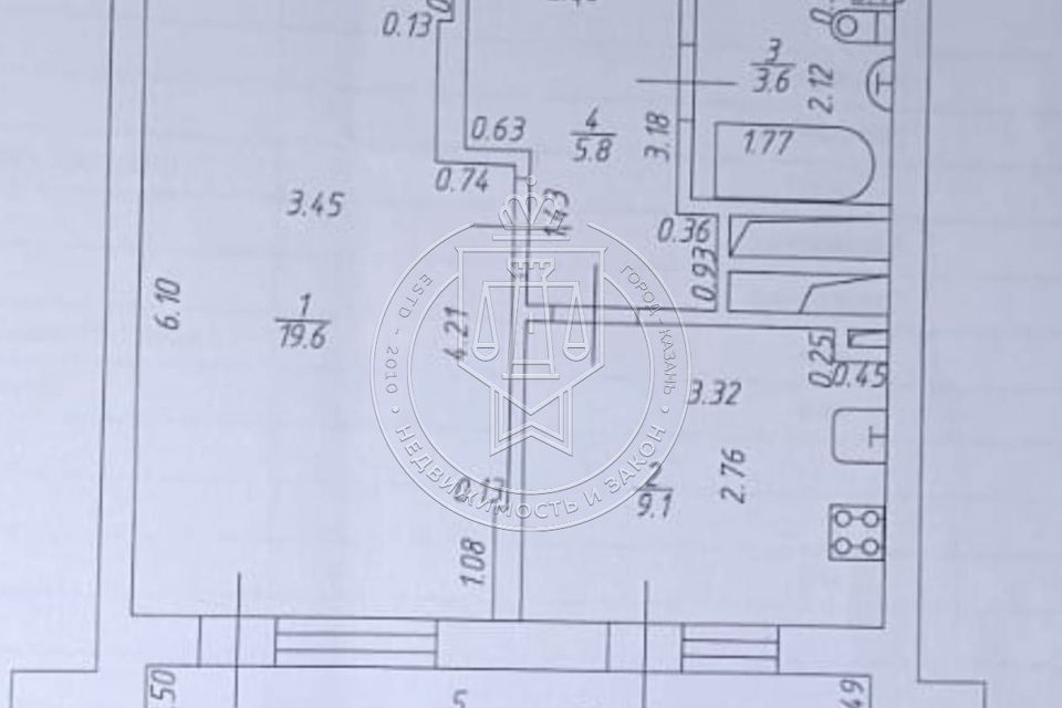 квартира г Казань ул Зилантовская 18 Казань городской округ фото 2