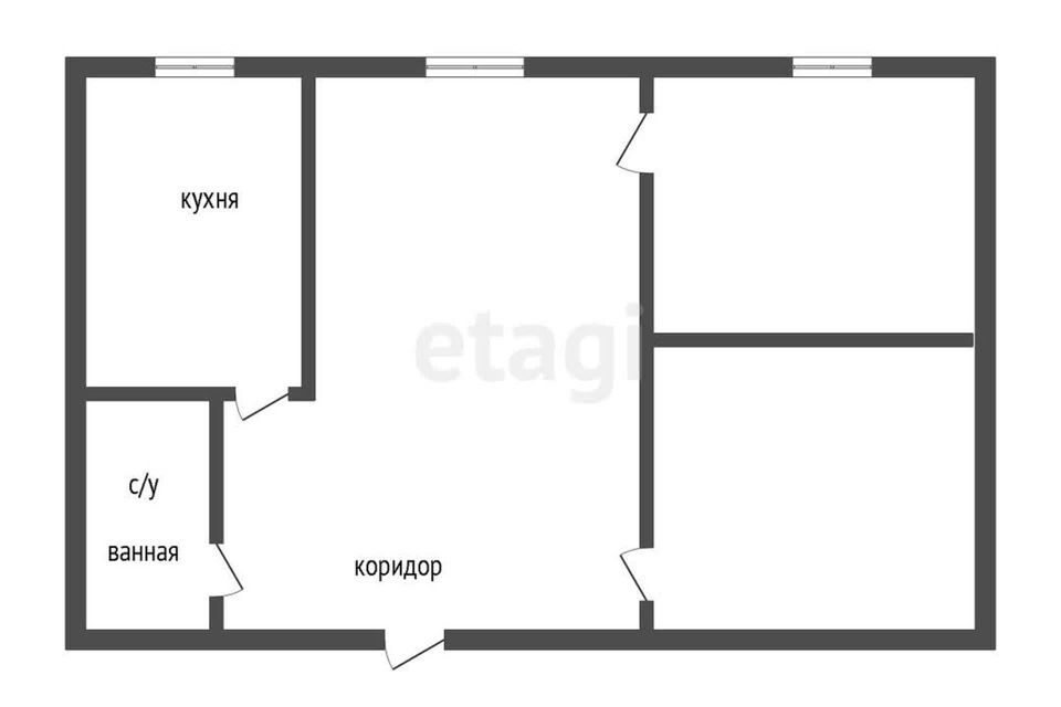 квартира г Улан-Удэ п Загорск ул Герцена 7 Улан-Удэ городской округ фото 6