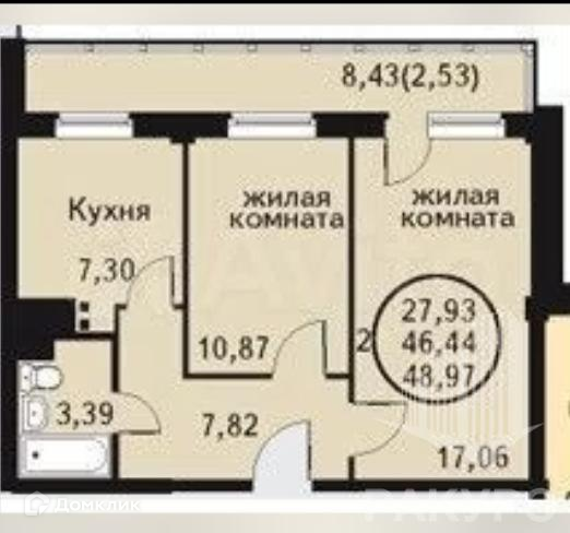 квартира г Пермь ул Старцева 143 Пермь городской округ фото 1