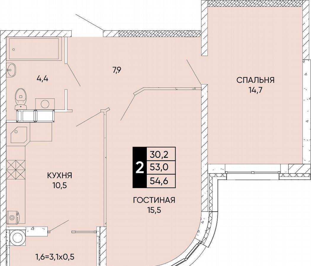 квартира г Ростов-на-Дону р-н Кировский ул Левобережная 6/3 фото 1