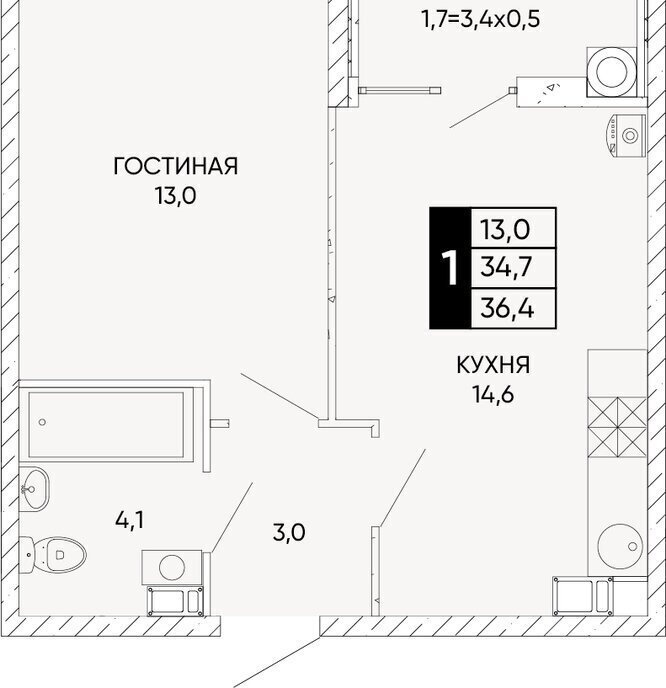 квартира г Ростов-на-Дону ЖК Левобережье фото 1