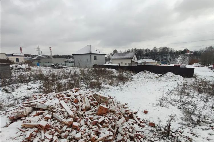 земля городской округ Ленинский д Сапроново ул Прудная 6 км, Видное, Новокаширское шоссе фото 5