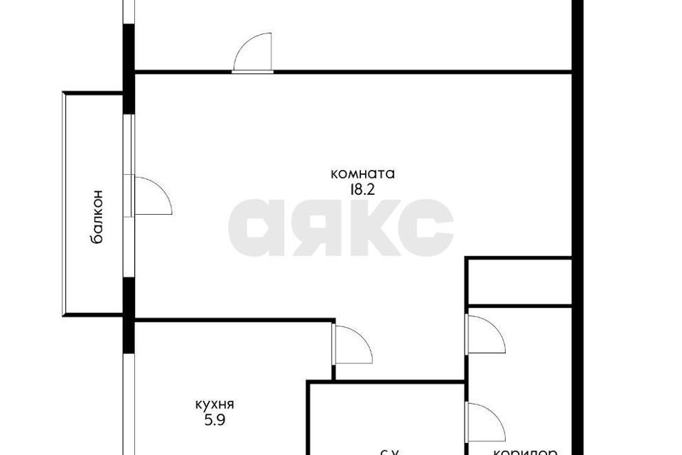 квартира г Краснодар ул им. Айвазовского 110 Краснодар городской округ фото 5