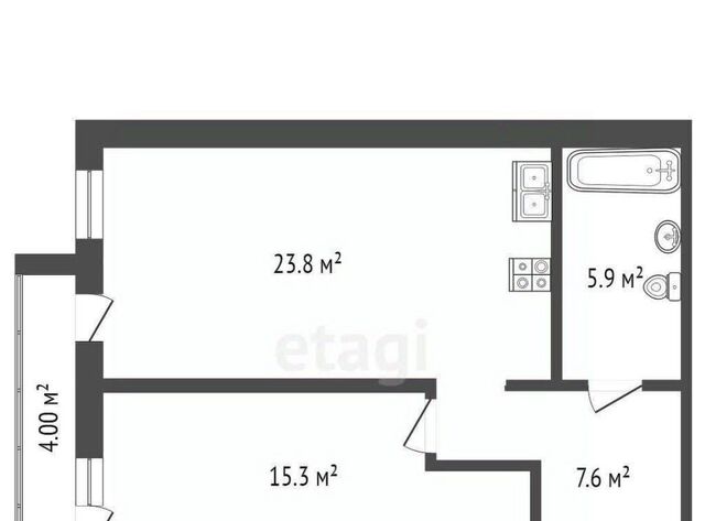 квартира р-н Калининский ул Александра Федоровича 10 фото