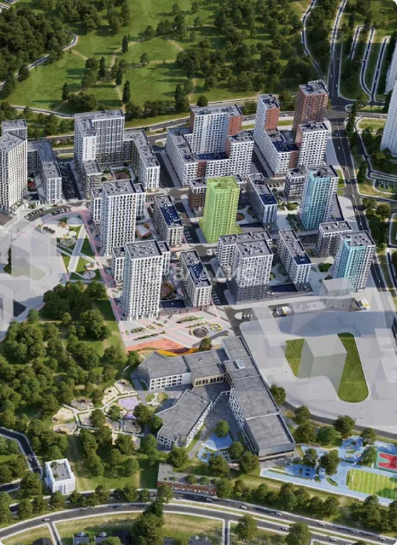 квартира г Москва п Сосенское п Коммунарка ЖК Москва А101 метро Коммунарка обл Московская фото 4