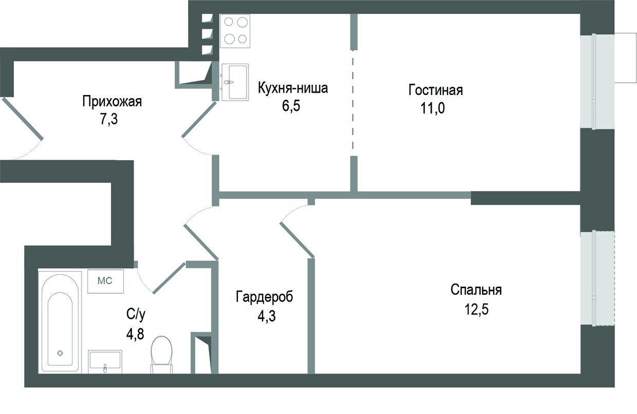 квартира г Королев мкр Первомайский Гольяново фото 1